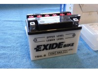 Baterka aku EXIDE bike 12V4Ah Pro ATV CROSS 50cc-125cc