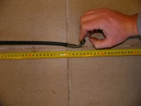 Hadice brzdova - vedeni delka cca 95 cm 90 stupnu