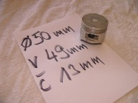 Pist prumer 50 vyska 49 cep 13